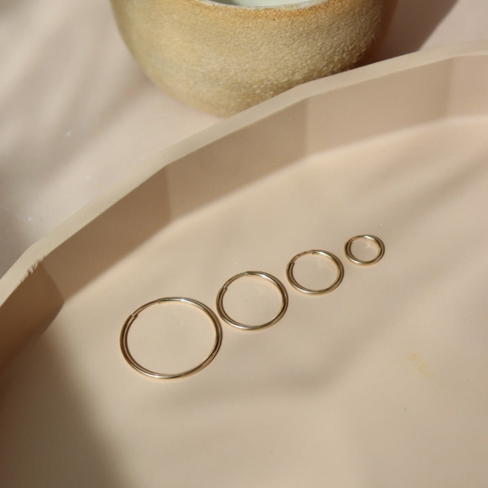 Goldie Hoops – Token Jewelry